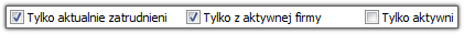 Rys. Przykład szablonu filtrów.