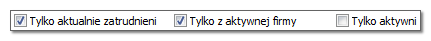 Rys. Przykład szablonu filtrów.